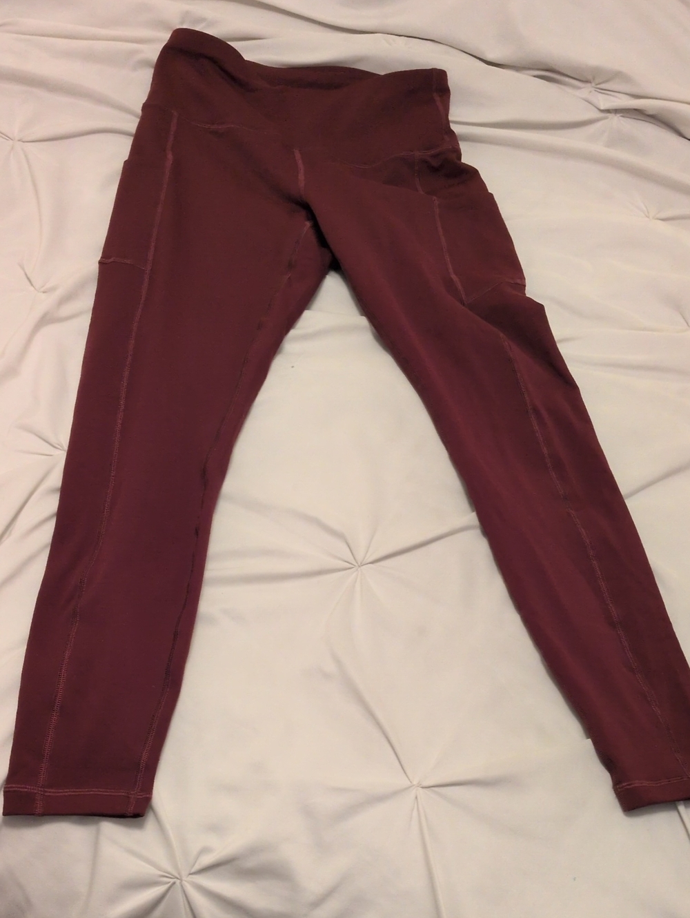Iuga Women's Leggings Burgendy